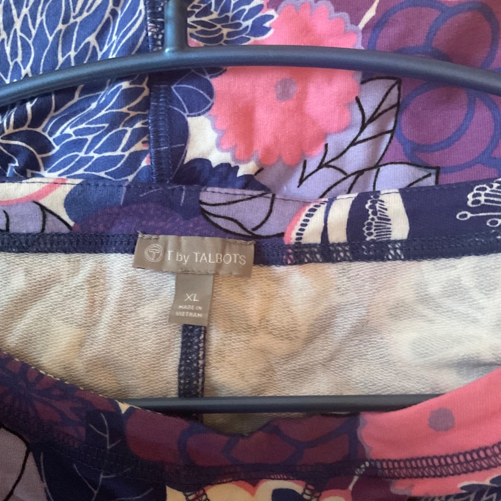 T by Talbots XL French Terry Dress - Picture 3 of 4